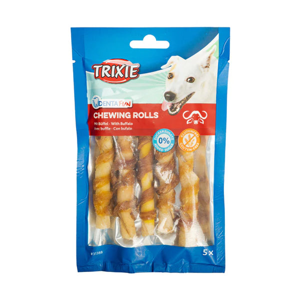 Trixie Dentafun Chewing Rolls Buffalo Dogs 70g