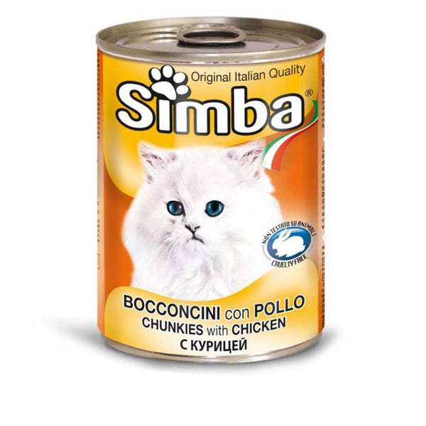 Simba Chunkies with Chicken - wet cat food 415g