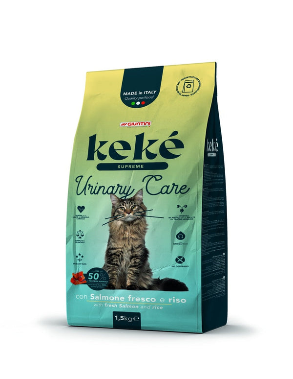 طعام جاف للقطط البالغة Keke Supreme Urinary Care 10 كجم