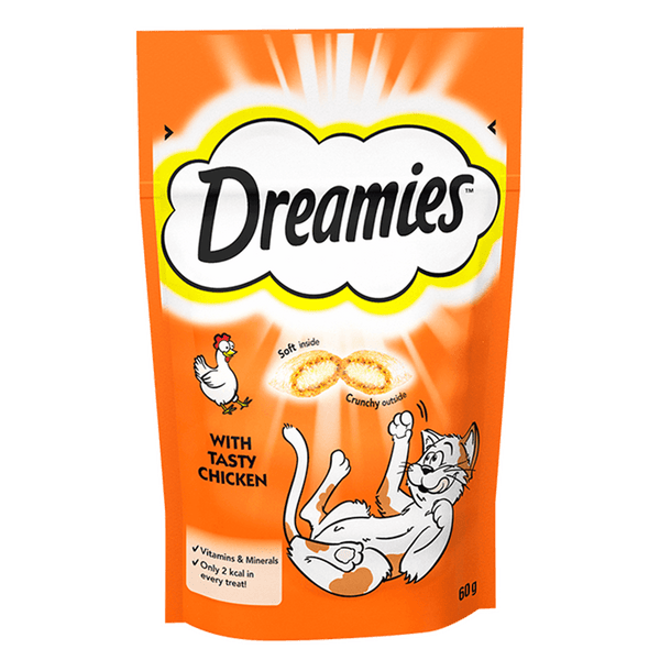 Dreamies Chicken - Cat Treats 60g