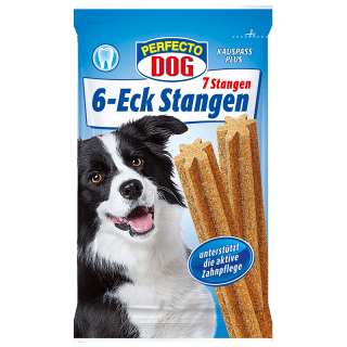 Perfecto Dog 6-Corner Bars 203g (DentaSticks)