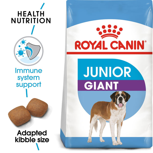 Royal Canin Giant Junior (15 KG) - Dry food for giant dogs - Adults weight from 45 KG and over - from 8 months to 18\24 months