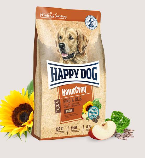 Happy Dog NaturCroq Beef & Rice 15kg
